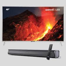 ApstronE - LED (50 Inches) Smart TV with Soundbar
